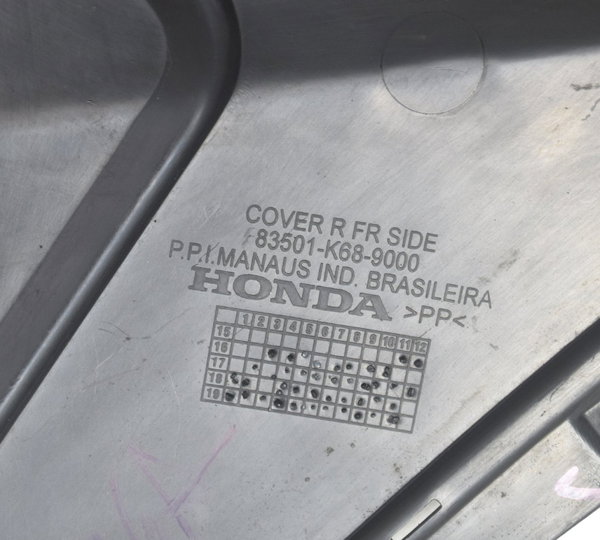 Acabamento Lateral Direito Honda Xre 190 19-24 Original