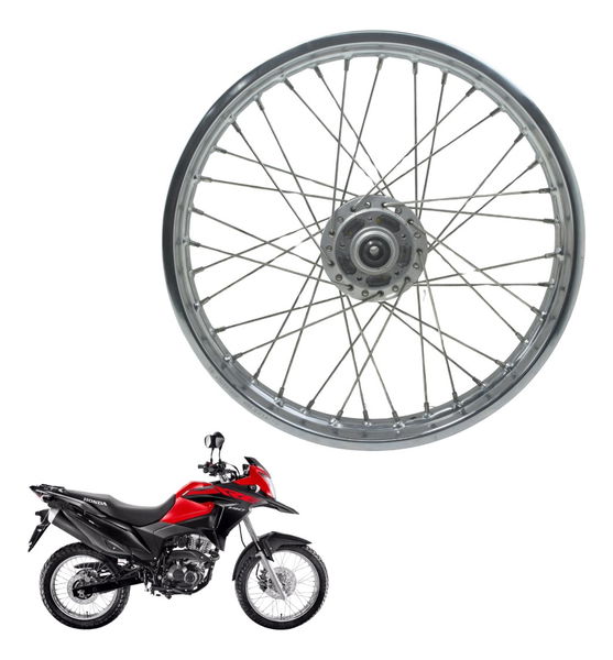 Roda Dianteira C/ Detalhes Honda Xre 190 19-24 Original Roda Dianteira C/ Detalhes Honda Xre 190 19-24 Original