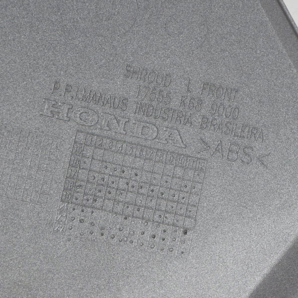 Carenagem Lateral Esq C/ Detalhes Honda Xre 190 19-24 Orig