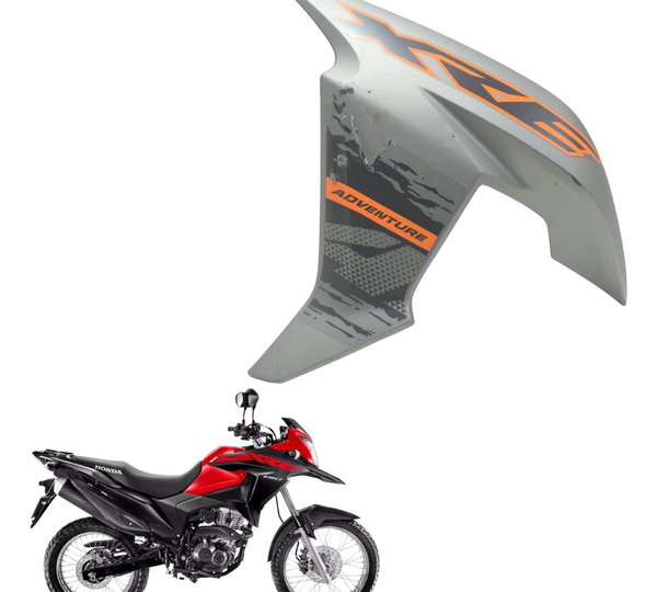 Carenagem Lateral Esq C/ Detalhes Honda Xre 190 19-24 Orig
