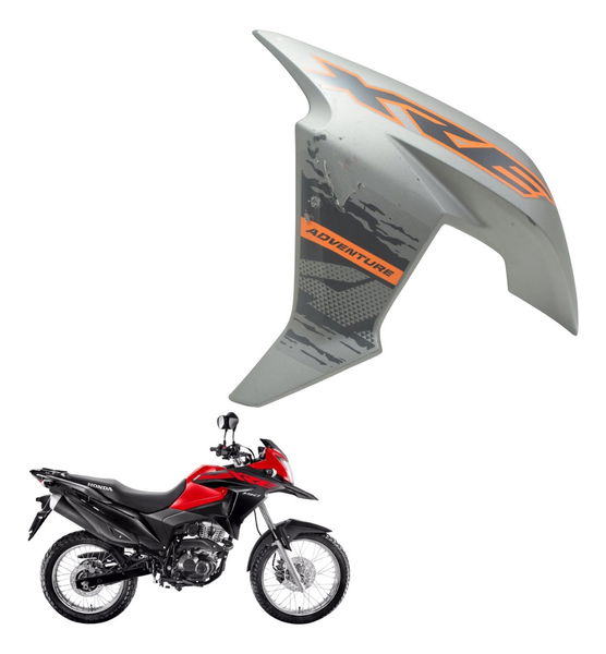 Carenagem Lateral Esq C/ Detalhes Honda Xre 190 19-24 Orig