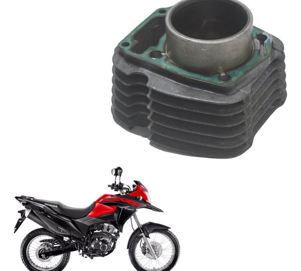 Cilindro Pistão E Anéis Honda Xre 190 19-24 Original