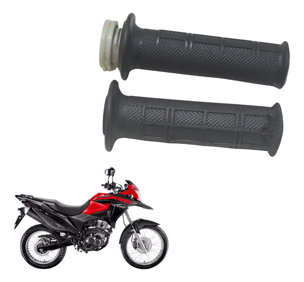 Par Manopla C/ Detalhes Honda Xre 190 19-24 Par Manopla C/ Detalhes Honda Xre 190 19-24