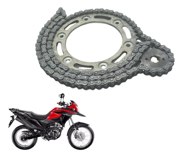 Kit Relação Riffel Honda Xre 190 19-24 Kit Relação Riffel Honda Xre 190 19-24