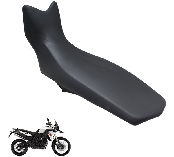 Banco C/ Detalhes Bmw F 800 Gs 13-16 Original Preto