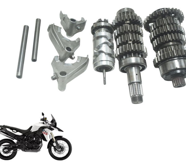 Caixa Marcha Câmbio C/ Detalhes Bmw F 800 Gs 13-16 Original