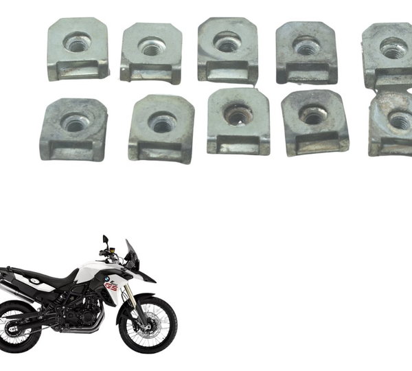 Kit Com 10 Abraçadeiras Carenagem Bmw F 800 Gs 13-16 Orig