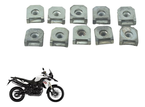 Kit Com 10 Abraçadeiras Carenagem Bmw F 800 Gs 13-16 Orig Kit Com 10 Abraçadeiras Carenagem Bmw F 800 Gs 13-16 Orig
