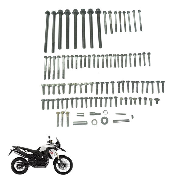 Kit Parafusos Motor Bmw F 800 Gs 13-16 Original Kit Parafusos Motor Bmw F 800 Gs 13-16 Original
