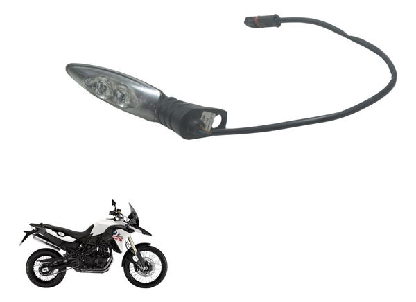 Pisca Dianteiro Esquerdo C/ Avaria Bmw F 800 Gs 13-16 Orig Pisca Dianteiro Esquerdo C/ Avaria Bmw F 800 Gs 13-16 Orig