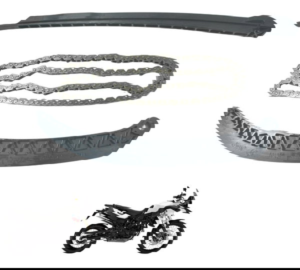 Kit Guia Tensor Corrente Comando Bmw F 800 Gs 13-16 Original