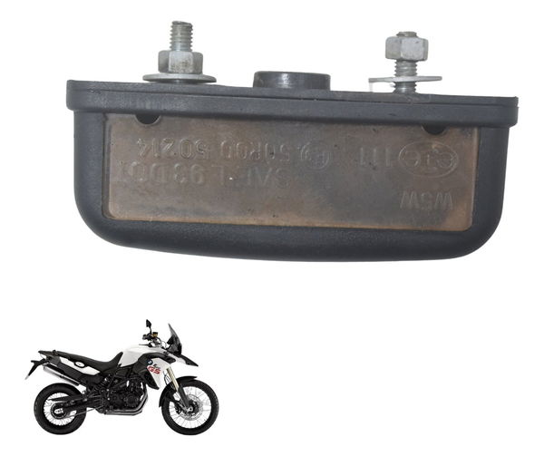 Carcaça Luz Placa Bmw F 800 Gs 13-16 Original Carcaça Luz Placa Bmw F 800 Gs 13-16 Original