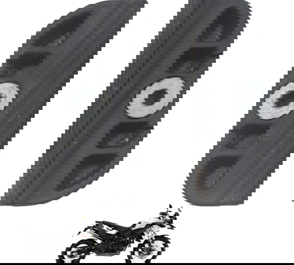 Par Borracha Acabamento Chassi Bmw F 800 Gs 13-16 Original