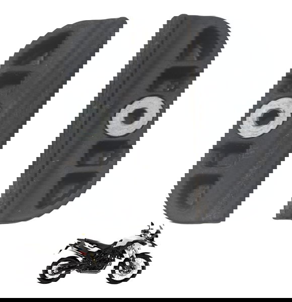 Par Borracha Acabamento Chassi Bmw F 800 Gs 13-16 Original Par Borracha Acabamento Chassi Bmw F 800 Gs 13-16 Original