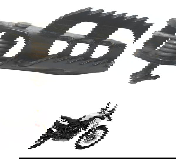 Pedaleira Dianteira Direita Bmw F 800 Gs 13-16 Original