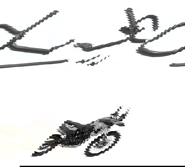 Protetor Motor C/detalhes Bmw F800 Gs 09-12 Original