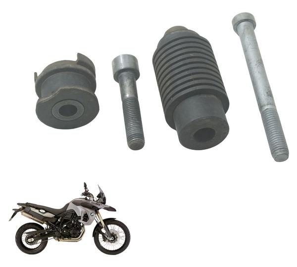 Par Suporte Amortecedor Traseiro Bmw F800 Gs 09-12 Original