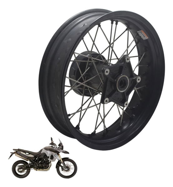 Roda Traseira Bmw F800 Gs 09-12 Original Roda Traseira Bmw F800 Gs 09-12 Original