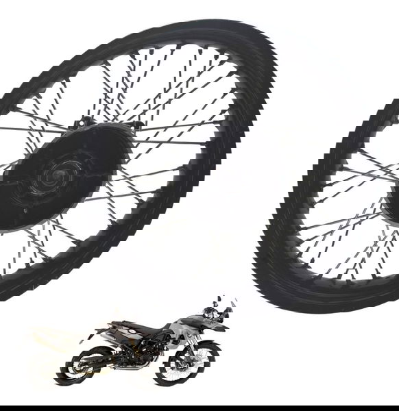 Roda Traseira C/detalhes Bmw F800 Gs 09-12 Original