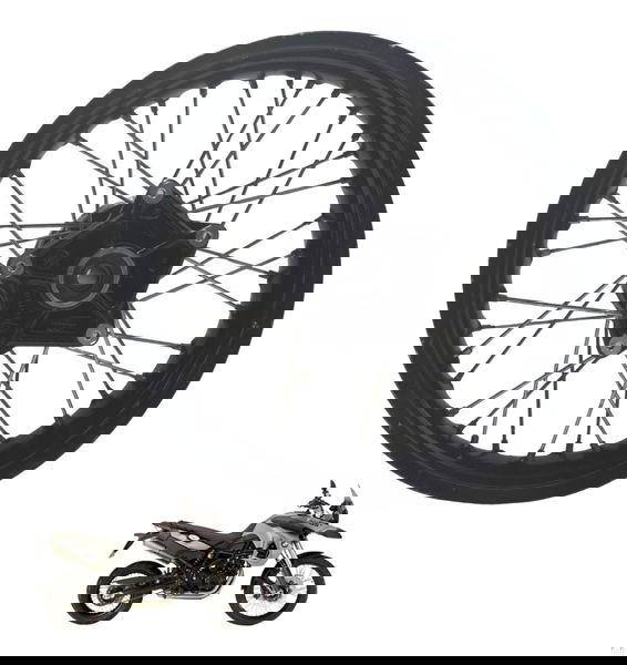 Roda Traseira C/detalhes Bmw F800 Gs 09-12 Original