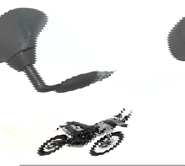 Espelho Retrovisor Esquerdo C/detal Bmw F800 Gs 09-12 Origin