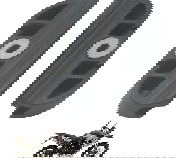 Par Borracha Suporte Bmw F800 Gs 09-12 Original