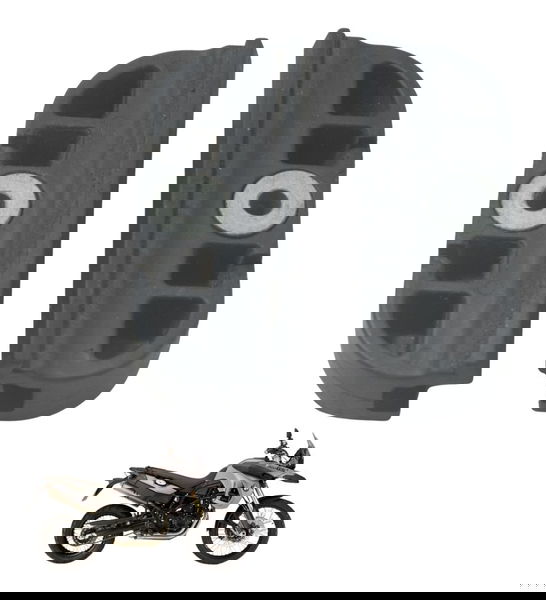 Par Borracha Suporte Bmw F800 Gs 09-12 Original Par Borracha Suporte Bmw F800 Gs 09-12 Original