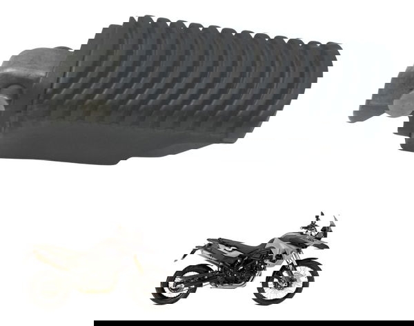 Pedaleira Traseira Esquerda Bmw F800 Gs 09-12 Original