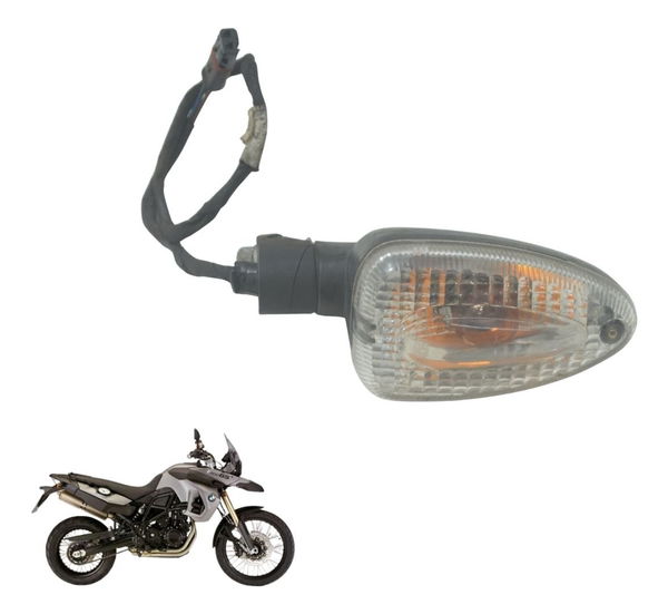 Pisca Traseiro Direito C/avaria Bmw F800 Gs 09-12 Original Pisca Traseiro Direito C/avaria Bmw F800 Gs 09-12 Original