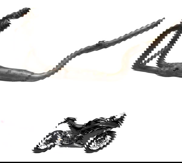 Curva Escape Kawasaki Ninja 300 13-18 Original