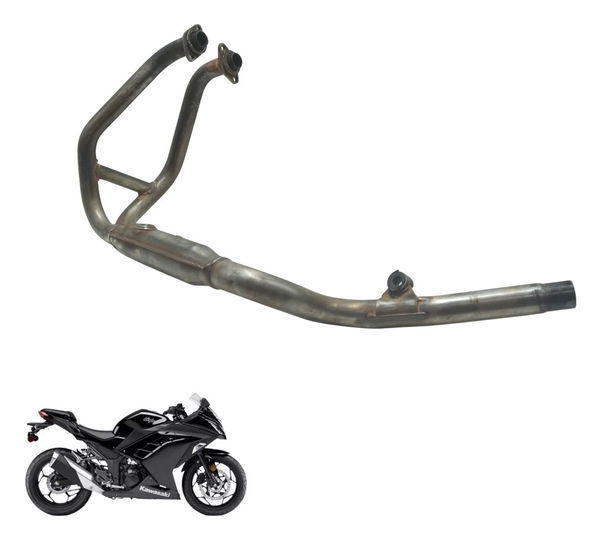 Curva Escape Com Avaria Kawasaki Ninja 300 13-18 Original