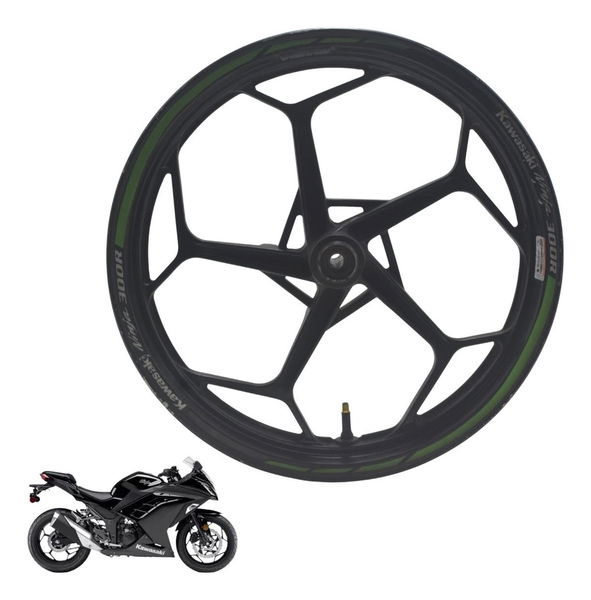 Roda Dianteira Kawasaki Ninja 300 13-18 Original Roda Dianteira Kawasaki Ninja 300 13-18 Original