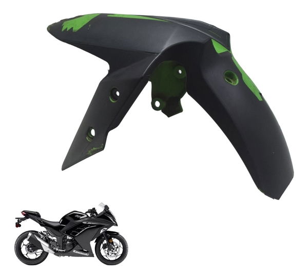 Paralama Dianteiro Com Avaria Kawasaki Ninja 300 13-18 Orig Paralama Dianteiro Com Avaria Kawasaki Ninja 300 13-18 Orig