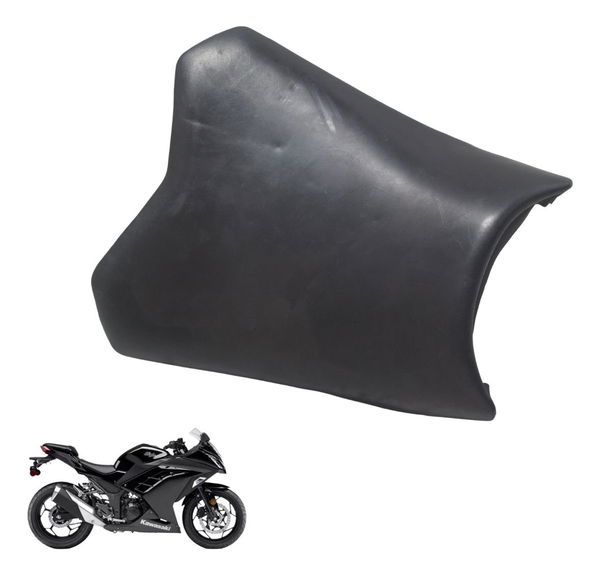 Banco Dianteiro C/avaria Kawasaki Ninja 300 13-18 Original Preto Banco Dianteiro C/avaria Kawasaki Ninja 300 13-18 Original Preto