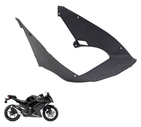 Carenagem Inferior Farol Kawasaki Ninja 300 13-18 Original