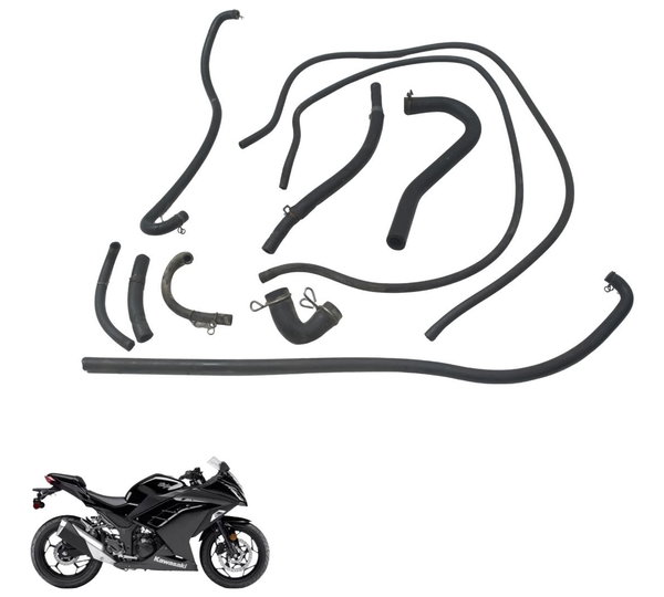Kit Mangueiras Kawasaki Ninja 300 13-18 Original