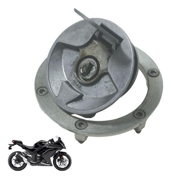 Tampa Tanque C/avaria Kawasaki Ninja 300 13-18 Original Tampa Tanque C/avaria Kawasaki Ninja 300 13-18 Original
