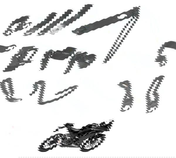 Kit Guia Cabos Kawasaki Ninja 300 13-18 Original