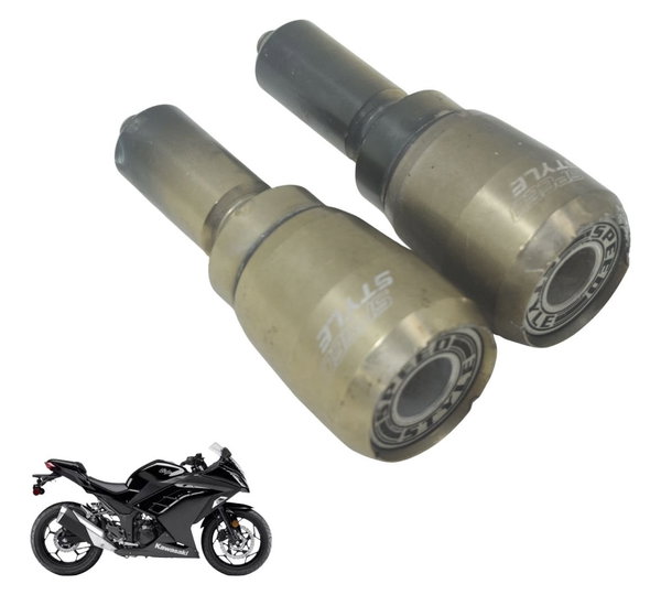 Par Slider C/detalhes Kawasaki Ninja 300 13-18