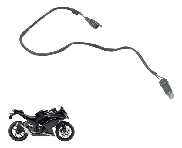 Chicote Luz Placa Kawasaki Ninja 300 13-18 Original Chicote Luz Placa Kawasaki Ninja 300 13-18 Original