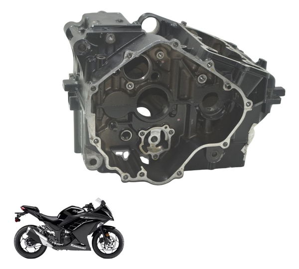Carcaça Bloco Motor Nfe Baixa Kawasaki Ninja 300 13-18 Origi