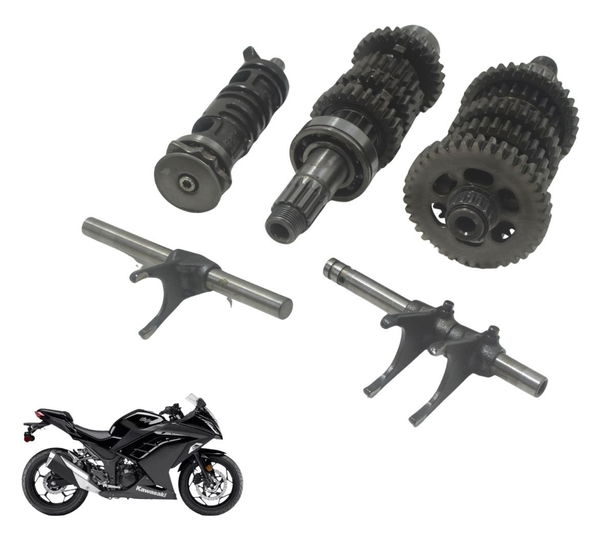 Caixa Marcha Câmbio Kawasaki Ninja 300 13-18 Original