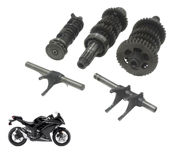 Caixa Marcha Câmbio Kawasaki Ninja 300 13-18 Original Caixa Marcha Câmbio Kawasaki Ninja 300 13-18 Original