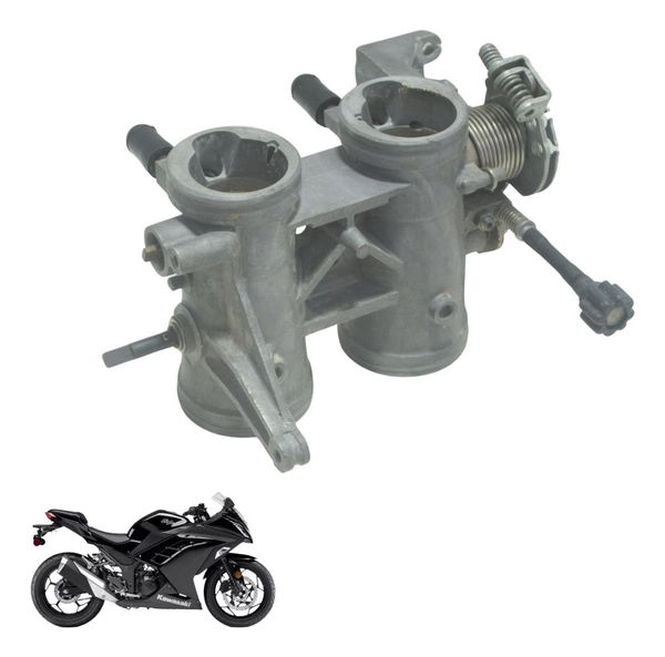 Corpo Injeção Kawasaki Ninja 300 13-18 Original Corpo Injeção Kawasaki Ninja 300 13-18 Original
