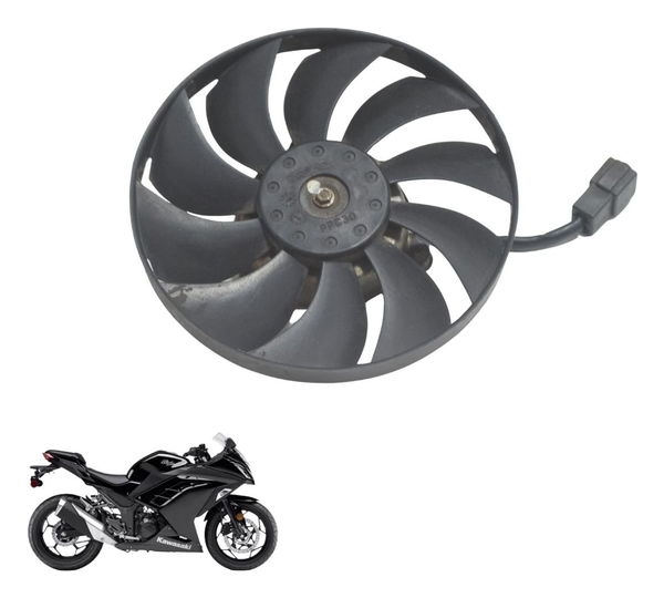 Ventoinha Radiador Kawasaki Ninja 300 13-18 Original