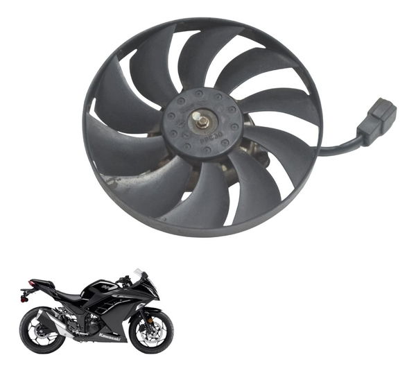 Ventoinha Radiador Kawasaki Ninja 300 13-18 Original Ventoinha Radiador Kawasaki Ninja 300 13-18 Original