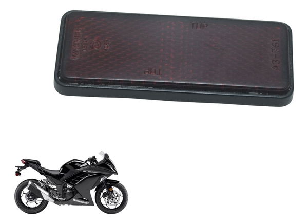 Refletor Olho Gato Kawasaki Ninja 300 13-18 Original Refletor Olho Gato Kawasaki Ninja 300 13-18 Original