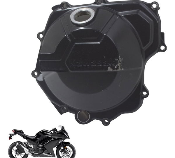 Tampa Motor Dir Embreagem C/detal Kawasaki Ninja 300 13-18