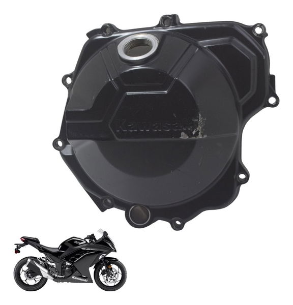 Tampa Motor Dir Embreagem C/detal Kawasaki Ninja 300 13-18 Tampa Motor Dir Embreagem C/detal Kawasaki Ninja 300 13-18