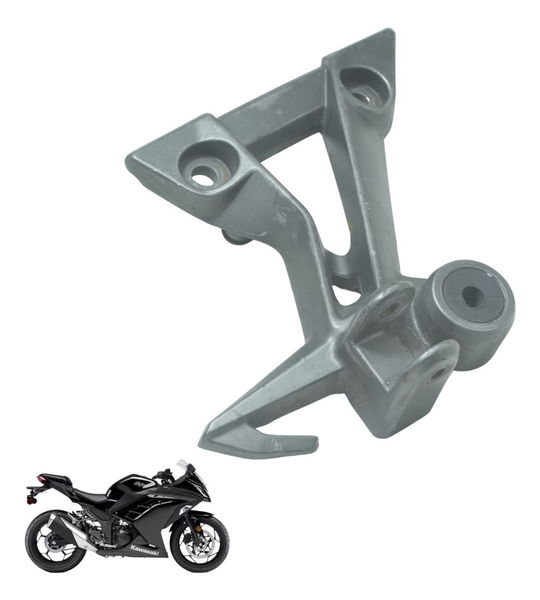 Suporte Pedal Traseira Dir Kawasaki Ninja 300 13-18 Original Suporte Pedal Traseira Dir Kawasaki Ninja 300 13-18 Original